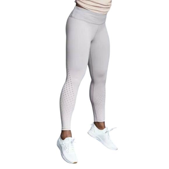 Athleta Contender Aero 7/8 Tight Workout Running Sz Medium EUC Gray Yoga Gym - Picture 1 of 11